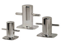 Bolder RVS met grondplaat